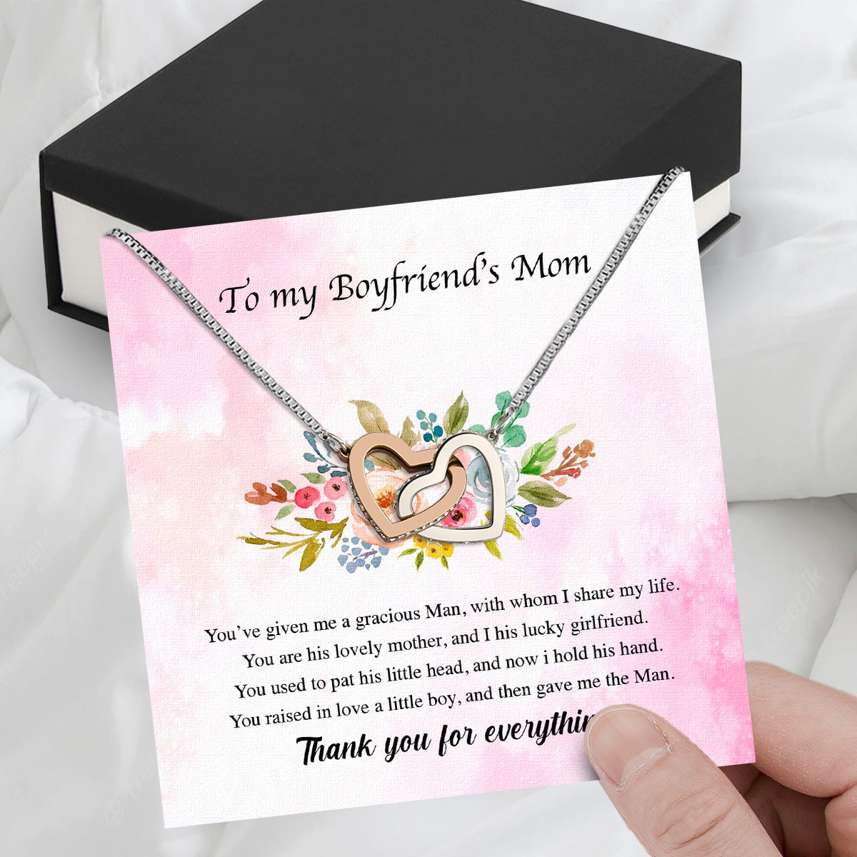 Boyfriend’s Mom Necklace: A Heartfelt Gift for the Woman Who Raised Him