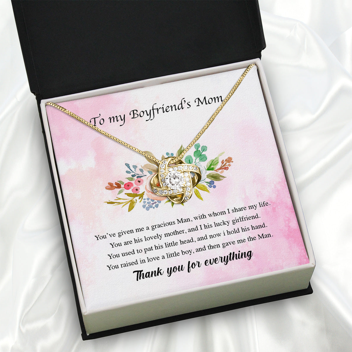 Boyfriend’s Mom Necklace: A Heartfelt Gift for the Woman Who Raised Him