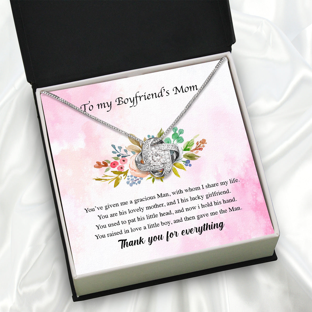 Boyfriend’s Mom Necklace: A Heartfelt Gift for the Woman Who Raised Him