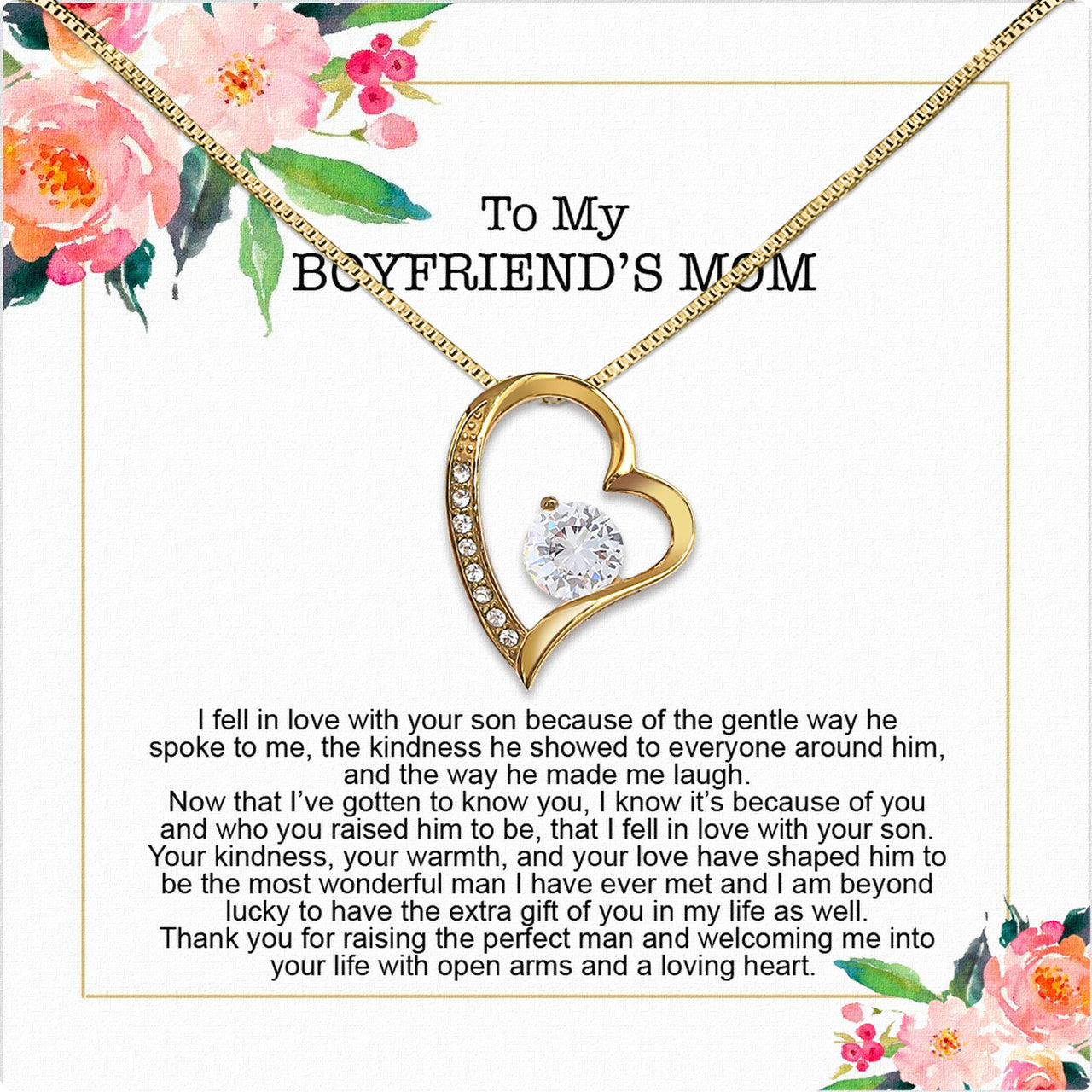 Boyfriend's Mom Necklace: A Heartfelt Gift for the Woman Who Raised Him