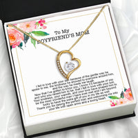 Thumbnail for Boyfriend's Mom Necklace: A Heartfelt Gift for the Woman Who Raised Him