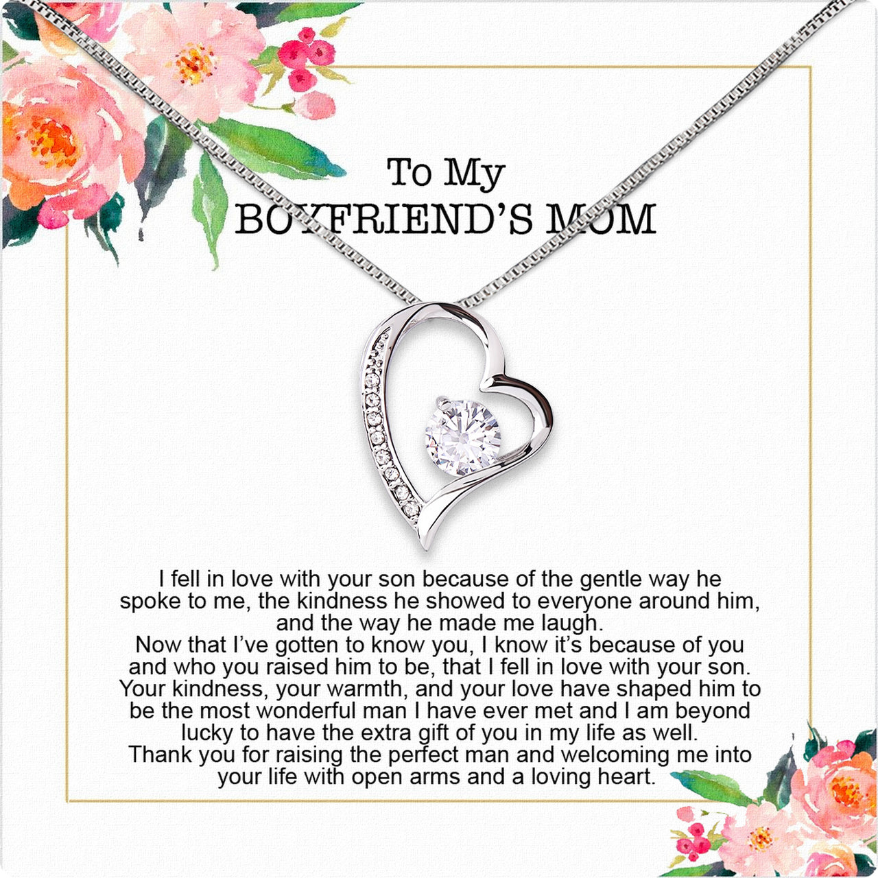 Boyfriend's Mom Necklace: A Heartfelt Gift for the Woman Who Raised Him