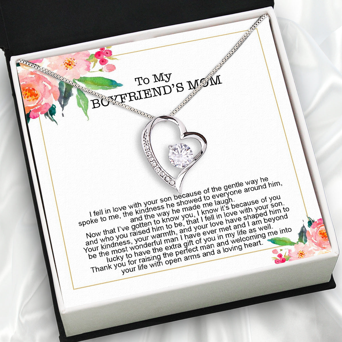 Boyfriend's Mom Necklace: A Heartfelt Gift for the Woman Who Raised Him