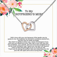 Thumbnail for Boyfriend's Mom Necklace: A Heartfelt Gift for the Woman Who Raised Him