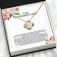 Thumbnail for Boyfriend's Mom Necklace: A Heartfelt Gift for the Woman Who Raised Him