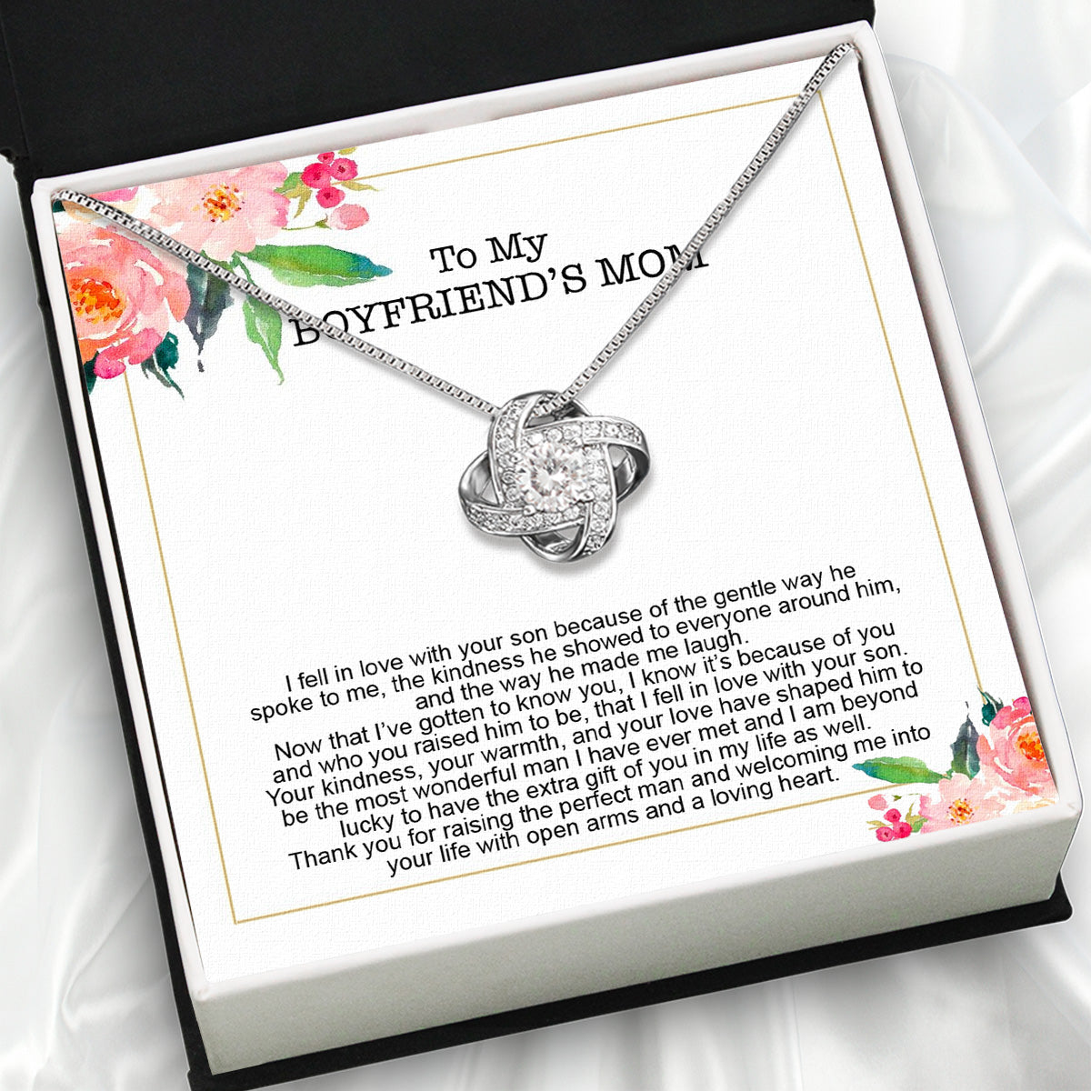 Boyfriend's Mom Necklace: A Heartfelt Gift for the Woman Who Raised Him