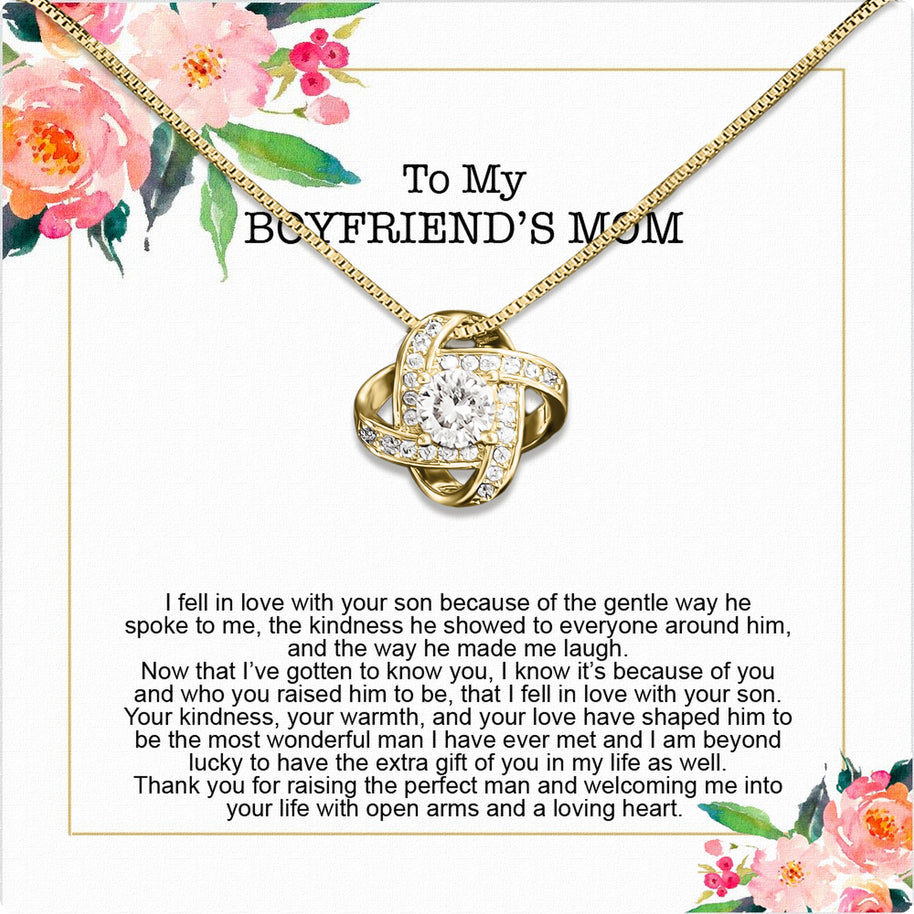 Boyfriend's Mom Necklace: A Heartfelt Gift for the Woman Who Raised Him