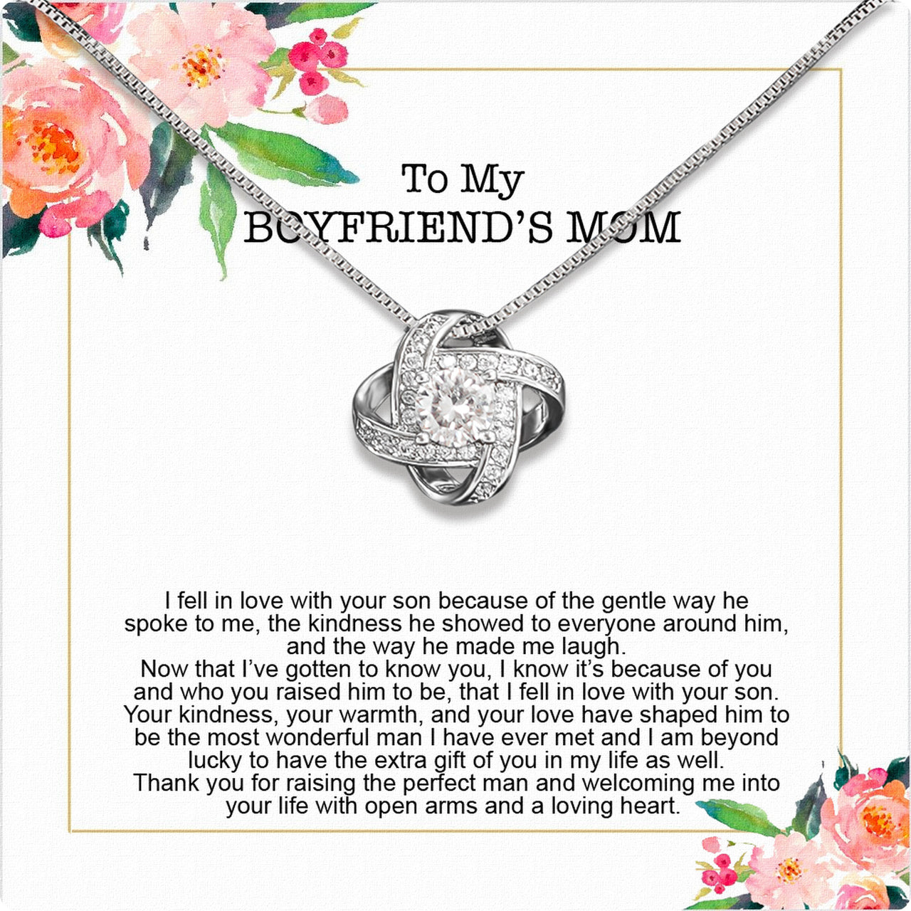 Boyfriend's Mom Necklace: A Heartfelt Gift for the Woman Who Raised Him