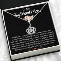 Thumbnail for Boyfriend's Mom Necklace: A Heartfelt Gift for the Woman Who Raised Him