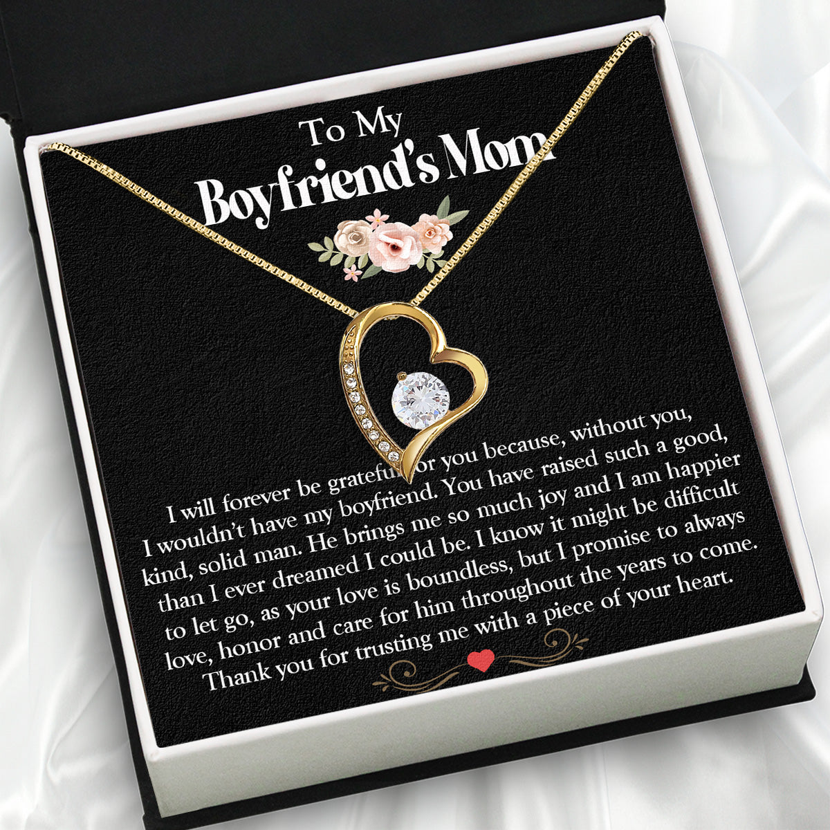 Boyfriend's Mom Necklace: A Heartfelt Gift for the Woman Who Raised Him