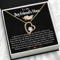 Thumbnail for Boyfriend's Mom Necklace: A Heartfelt Gift for the Woman Who Raised Him