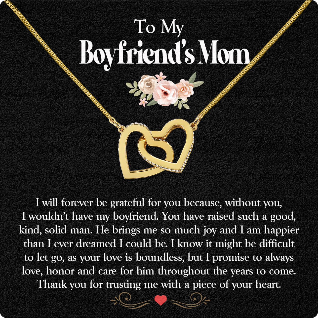 Boyfriend's Mom Necklace: A Heartfelt Gift for the Woman Who Raised Him