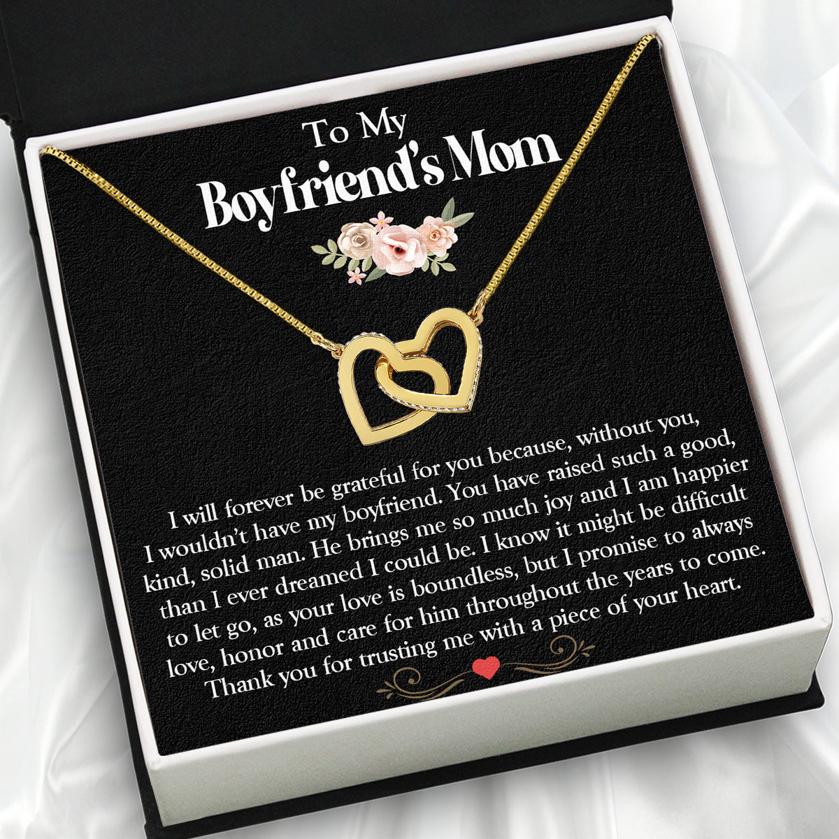 Boyfriend's Mom Necklace: A Heartfelt Gift for the Woman Who Raised Him