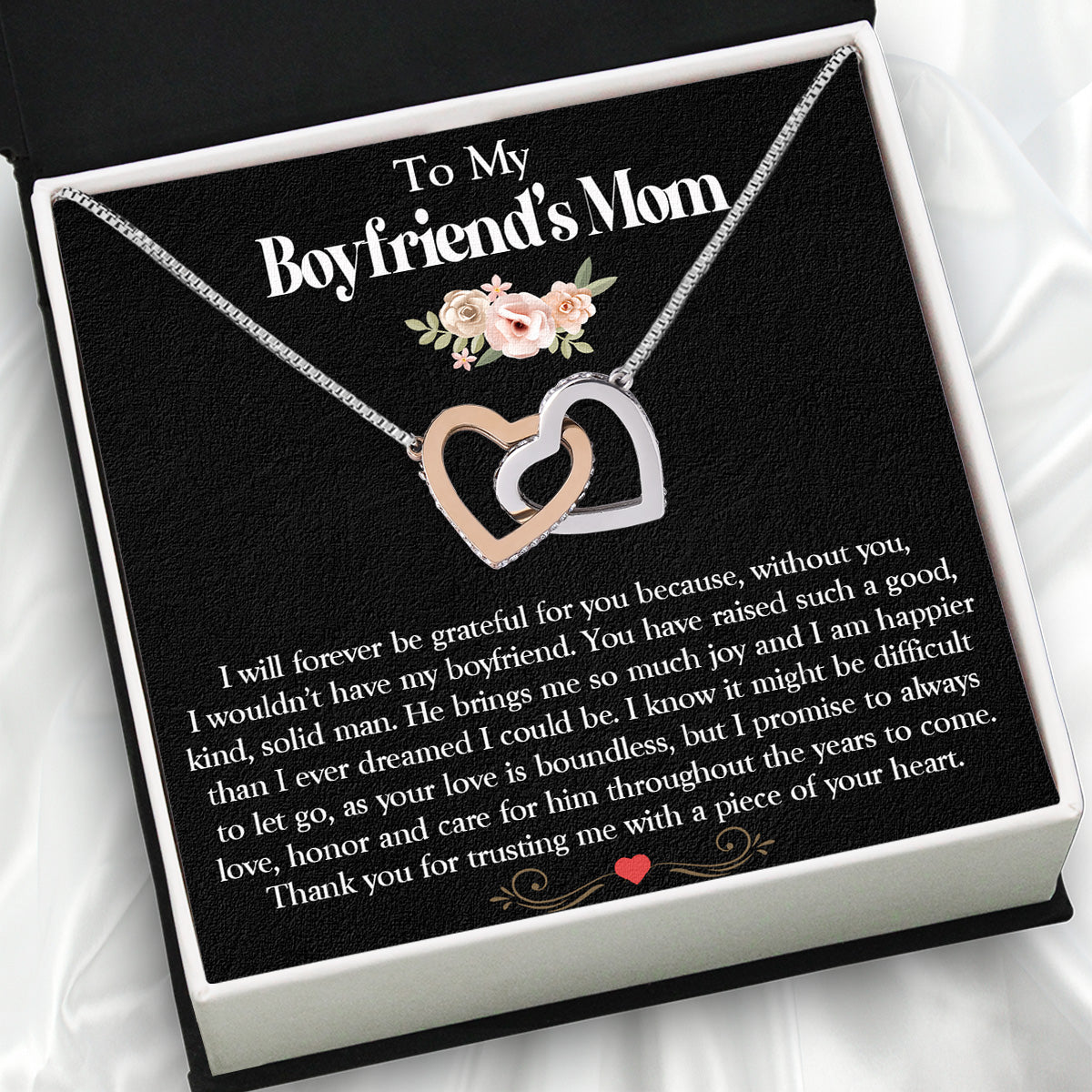 Boyfriend's Mom Necklace: A Heartfelt Gift for the Woman Who Raised Him