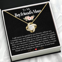 Thumbnail for Boyfriend's Mom Necklace: A Heartfelt Gift for the Woman Who Raised Him