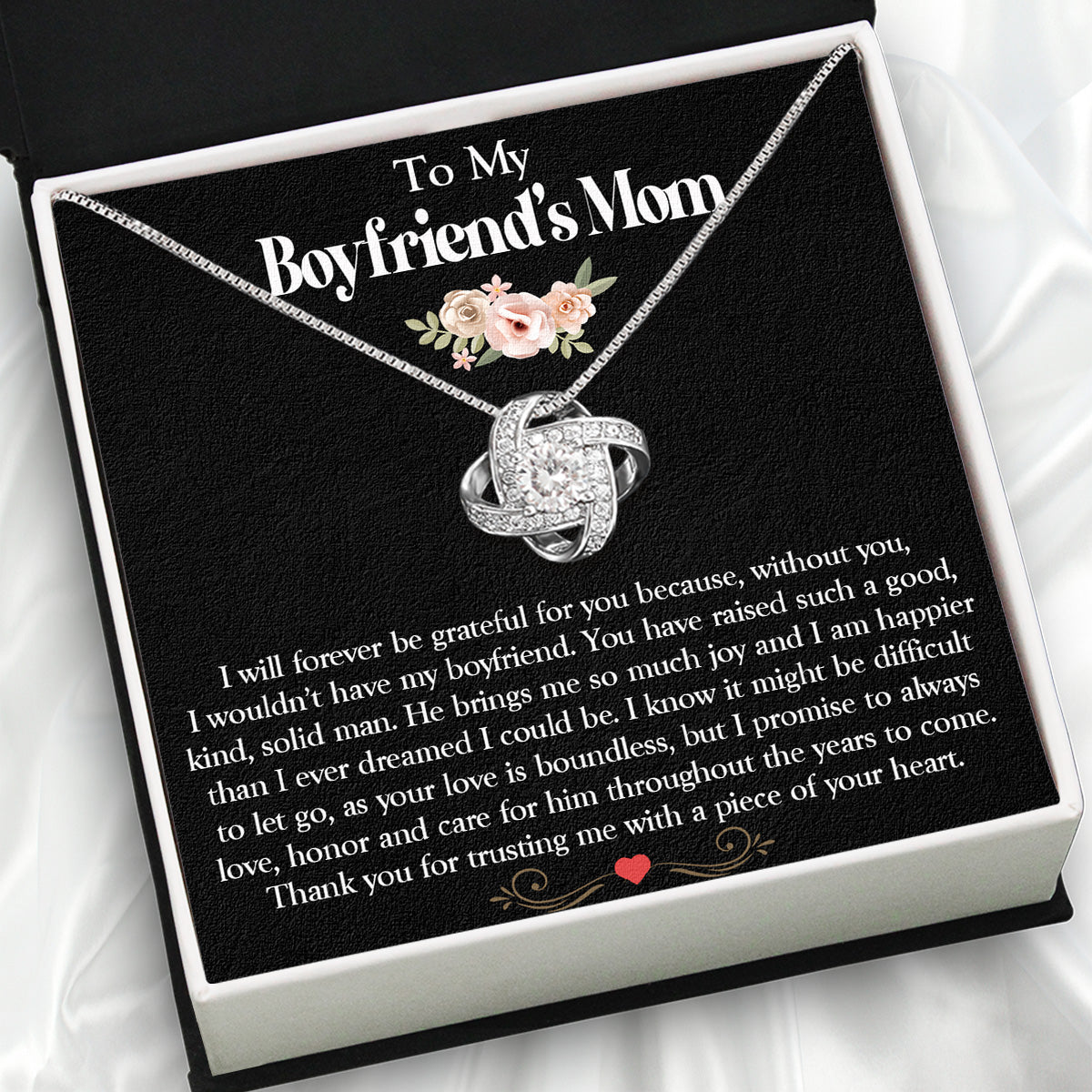 Boyfriend's Mom Necklace: A Heartfelt Gift for the Woman Who Raised Him