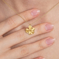 To My Daughter With Heartfelt Message - Cosmos Flower Necklace For Daughter - Always In Mine