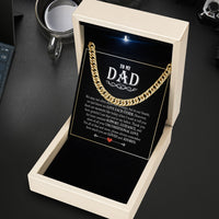 Thumbnail for Cuban Necklace Gifts For Dad With Personalized Message Card Necklace