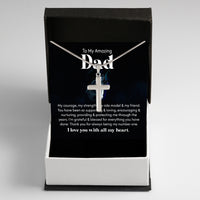 Thumbnail for Cuban Necklace Gifts For Dad With Personalized Message Card Necklace