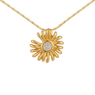To My Daughter With Heartfelt Message - Daisy Necklace For Daughter - Precious Daughter