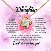 Thumbnail for To My Daughter Necklace With Personalized Message Card