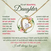 Thumbnail for To My Daughter Necklace With Personalized Message Card