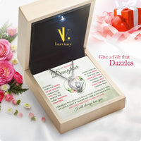 Thumbnail for To My Daughter Necklace With Personalized Message Card