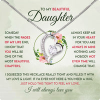 Thumbnail for To My Daughter Necklace With Personalized Message Card