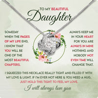 Thumbnail for To My Daughter Necklace With Personalized Message Card