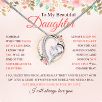 Thumbnail for To My Daughter Necklace With Personalized Message Card