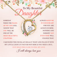 Thumbnail for To My Daughter Necklace With Personalized Message Card