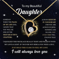 Thumbnail for To My Daughter Necklace With Personalized Message Card