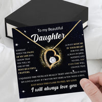 Thumbnail for To My Daughter Necklace With Personalized Message Card