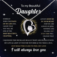 Thumbnail for To My Daughter Necklace With Personalized Message Card