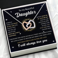 Thumbnail for To My Daughter Necklace With Personalized Message Card