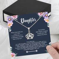 Thumbnail for To My Daughter Necklace With Personalized Message Card