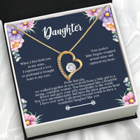 Thumbnail for To My Daughter Necklace With Personalized Message Card