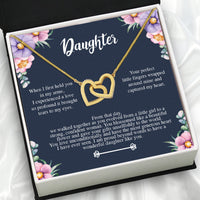 Thumbnail for To My Daughter Necklace With Personalized Message Card