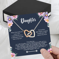 Thumbnail for To My Daughter Necklace With Personalized Message Card