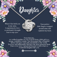 Thumbnail for To My Daughter Necklace With Personalized Message Card