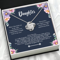 Thumbnail for To My Daughter Necklace With Personalized Message Card