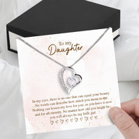 Thumbnail for To My Daughter Necklace With Personalized Message Card