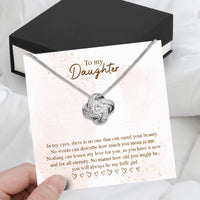 Thumbnail for To My Daughter Necklace With Personalized Message Card