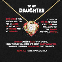 Thumbnail for To My Daughter Necklace With Personalized Message Card