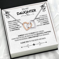 Thumbnail for To My Daughter Necklace With Personalized Message Card