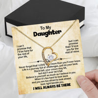 Thumbnail for To My Daughter Necklace From Mom With Heartfelt Message Card, Jewelry For Daughter, Daughter Gift From Mom On Birthday, Wedding, Christmas, Graduation