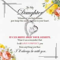 Thumbnail for To My Daughter Necklace With Personalized Message Card