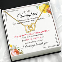 Thumbnail for To My Daughter Necklace With Personalized Message Card