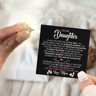 Daughter Ring Infinity Heart from Mom: A Beautiful Reminder of Your Love