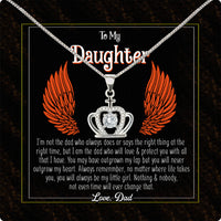 Thumbnail for Daughter Necklace from Dad: A Piece of Your Heart for Her